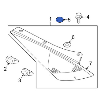 Nissan OE - Tail Light Assembly Cap