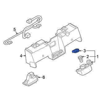 Nissan OE - Rear License Plate Light Socket