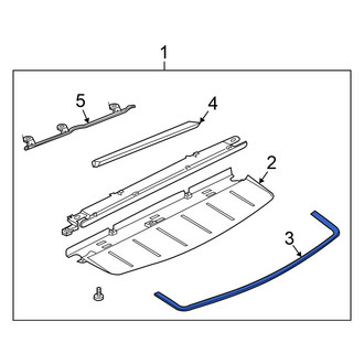 Nissan OE - Center High Mount Stop Light Seal