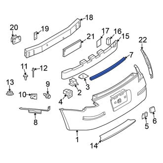 Nissan OE - Rear Bumper Cover Spacer