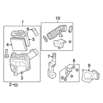 Nissan OE - Engine - Air Intake (From 11/06), (Coupe)