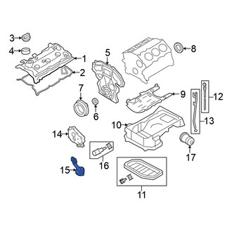 Nissan OE - Engine Oil Pump Pickup Tube and Screen
