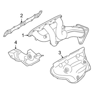Nissan OE - Exhaust System - Manifold (From 11/06), (Coupe)