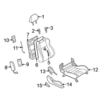 Nissan OE - Right Power Seat Wiring Harness