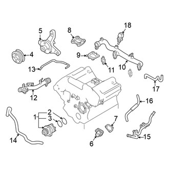 Nissan OE - Cooling - Water Pump (To 11/06), (Convertible)
