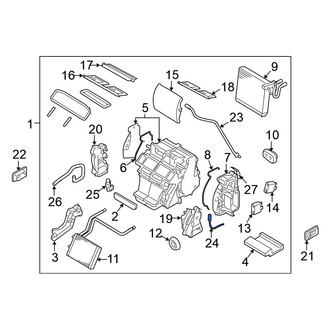 Nissan OE - A/C Evaporator Temperature Sensor