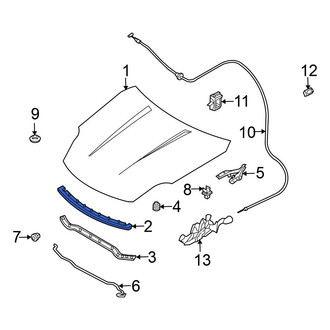 Nissan OE - Front Hood Seal