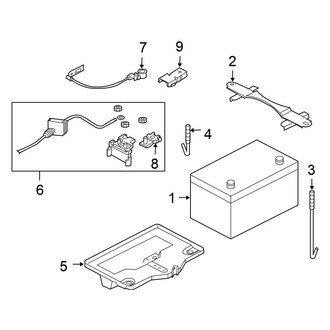 Nissan OE - Electrical - Battery (Convertible)