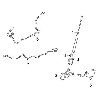 Nissan OE - Electrical - Antenna (Convertible)