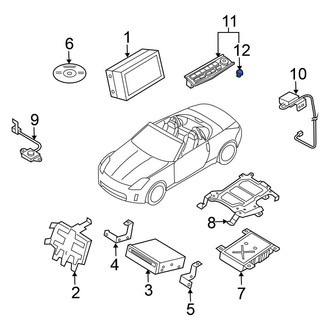 Nissan OE - Radio Knob