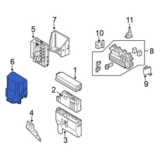 Nissan OE - Front Fuse Box Cover