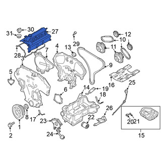 Nissan OE - Left Engine Valve Cover