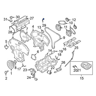Nissan OE - Engine Valve Cover Bolt