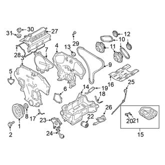 Nissan OE - Engine Parts (To 11/06), (Convertible)
