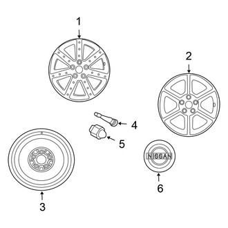 Nissan OE - Wheels (Convertible)