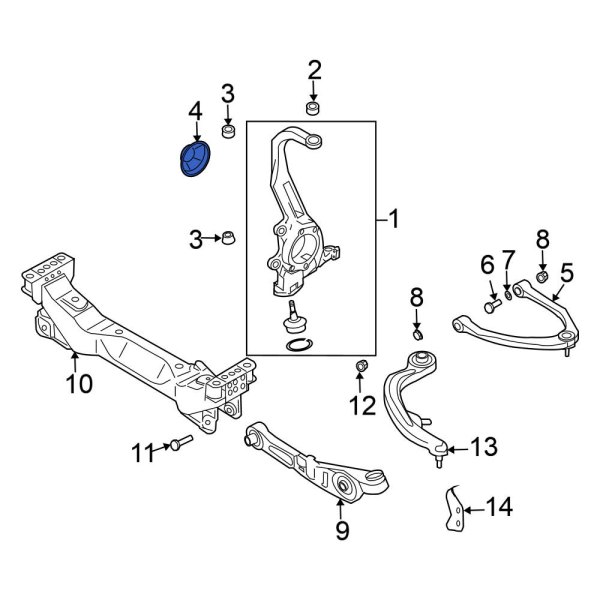 Wheel Bearing Dust Cap