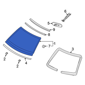 Nissan OE - Front Windshield