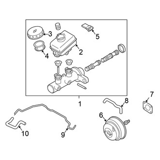 Nissan OE - Cowl - Components on Dash Panel (Convertible)