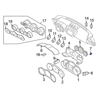 Nissan OE - 12 Volt Accessory Power Outlet