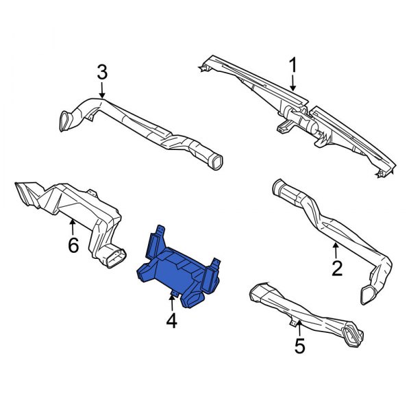 Instrument Panel Air Duct