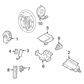 Nissan OE - Restraint Systems - Air Bag Components (Convertible)