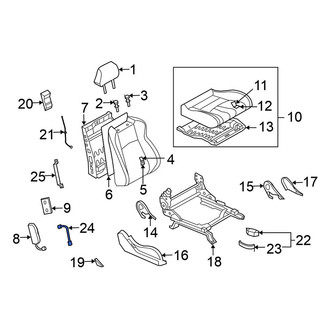 Nissan OE - Right Power Seat Wiring Harness