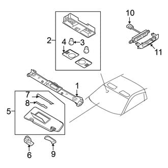 Nissan OE - Convertible/Soft Top - Interior Trim