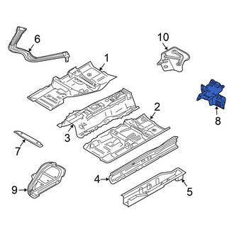 Nissan OE - Rear Left Floor Extension