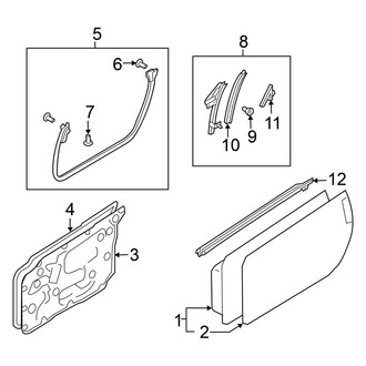 Nissan OE - Door & Components (Convertible)