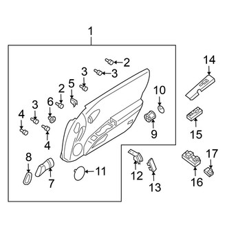 Nissan OE - Door - Interior Trim