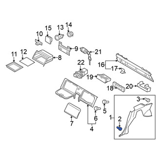 Nissan OE - Door Interior Trim Panel Retainer