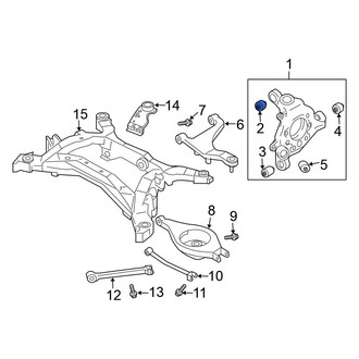 Nissan OE - Rear Suspension Knuckle Bushing