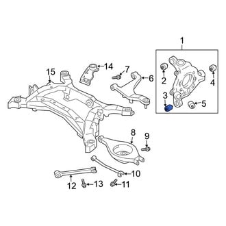 Nissan OE - Rear Suspension Knuckle Bushing