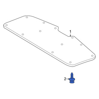 Nissan OE - Deck Lid Trim Clip
