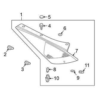 Nissan OE - Rear Lamps - Combination Lamps (Convertible)