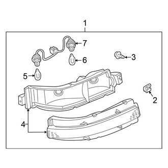 Nissan OE - Rear Lamps - Side Marker Lamps (Convertible)