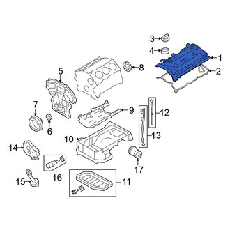 Nissan OE - Left Engine Valve Cover