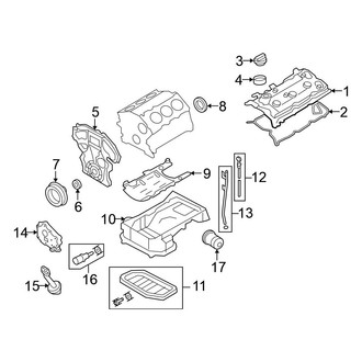 Nissan OE - Engine Parts (From 11/06), (Convertible)