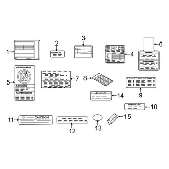 Nissan OE - Information Labels - Labels