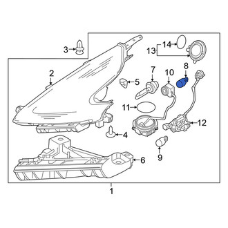 Nissan OE - Front Turn Signal Light Bulb