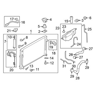 Nissan OE - Cooling - Radiator & Components
