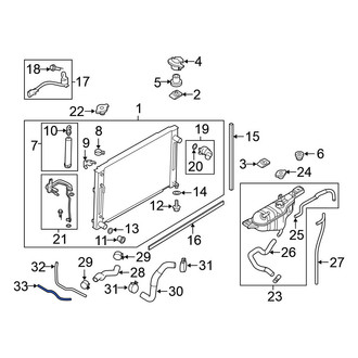Nissan OE - Automatic Transmission Oil Cooler Hose