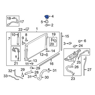 Nissan OE - Radiator Mount Bracket