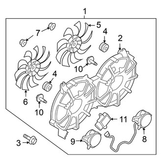 Nissan OE - Cooling Fan