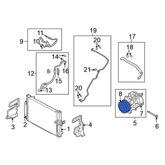Nissan OE - A/C Compressor Clutch
