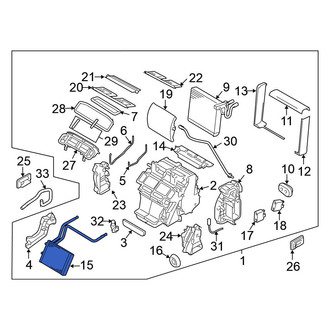 Nissan OE - HVAC Heater Core