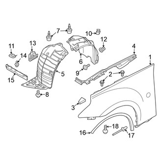 Nissan OE - Fender & Components