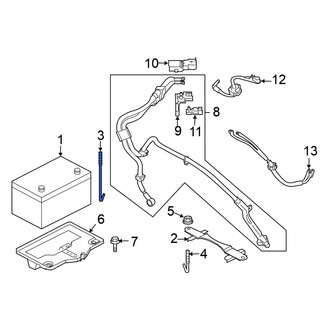 Nissan OE - Battery Hold Down Stud