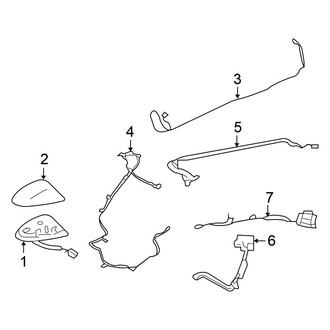 Nissan OE - Electrical - Antenna (Coupe)
