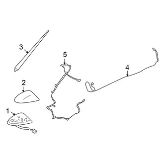 Nissan OE - Electrical - Antenna (Convertible)